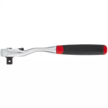 Wiha Reversible Ratchet 3/8 Push Button and Ball Lock negro/Rojo (45625)