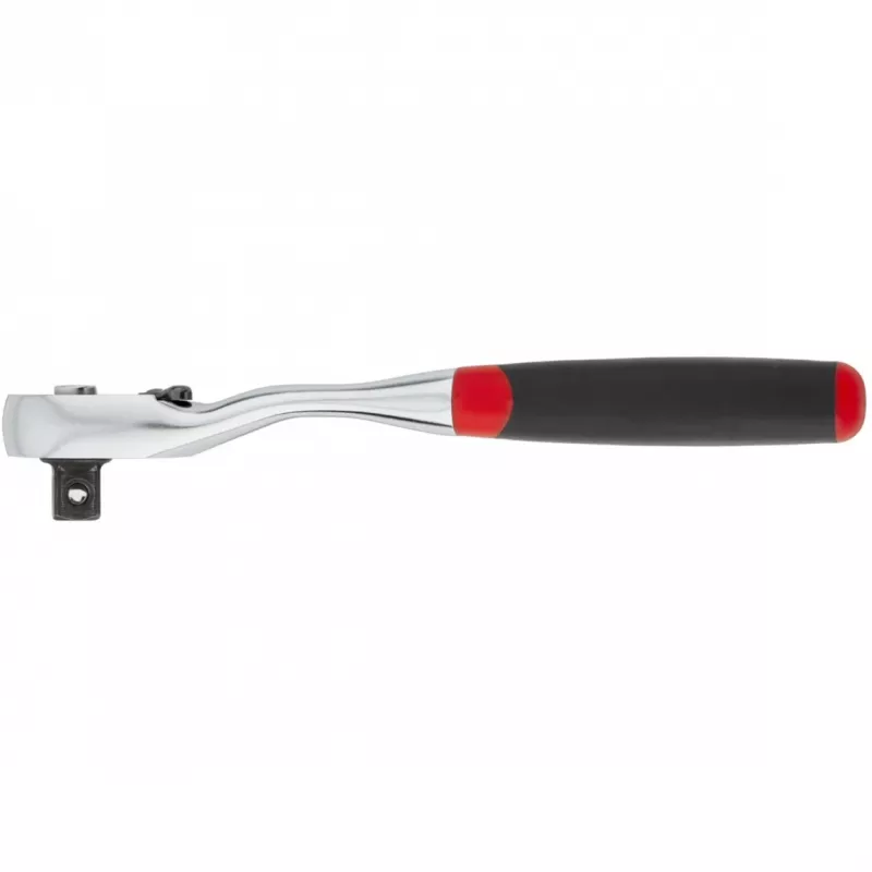 Wiha Reversible Ratchet 3/8 Push Button and Ball Lock negro/Rojo (45625)