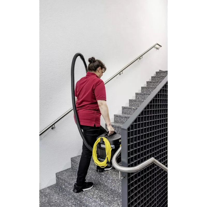 Aspirador | KARCHER | Potencia de entrada 850 W | Capacidad de polvo 11 L | Aspirador de tambor | Tipo de limpieza en seco | Recipiente de polvo bolsa | Color negro | 1.527-222.0