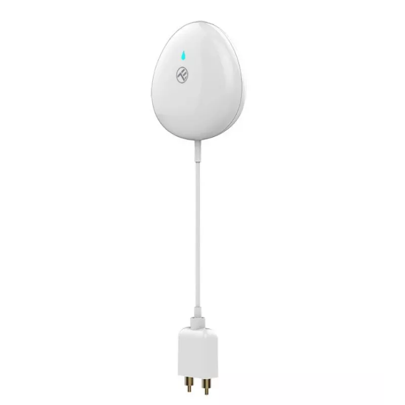 Sensor de inundación Tellur WiFi AAA blanco – detector de agua inalámbrico, a pilas (AAA)
