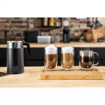 ZWILLING Enfinigy espumador de leche - negro