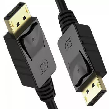Cable DisplayPort Unitek Y-C609BK — 3 m, conector macho a conector macho, negro