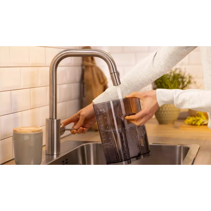 Cafetera de filtro Bosch TKA2M113, depósito de agua de 1,25 l, 15 tazas, negro