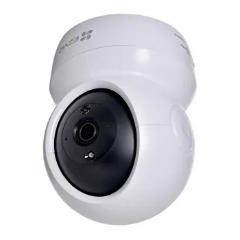 EZVIZ H6c Cámara de vigilancia IP 1920 x 1080, interior, tipo domo, Wi‑Fi y Ethernet, objetivo de 4 mm, giro de 360°, microSD hasta 256 GB