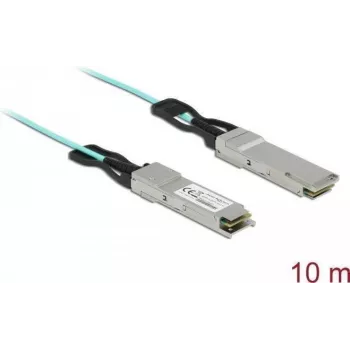 Cable óptico activo QSFP+ DeLOCK 84054 10 m macho/macho
