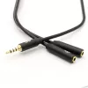 Adaptador TB divisor mini jack de 3,5 mm 1x conector macho de 3,5 mm a 2x conector hembra de 3,5 mm, modelo AKTBXAJ0P2J030B