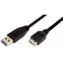 Logilink - Cable USB - USB Type A de 9 pines (M) - Micro-USB Type B de 10 pines (M) - 1 m (USB 3.0) (CU0026)
