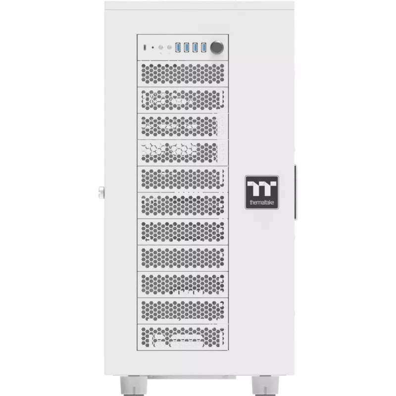 Thermaltake AX700 Grand Tour Caja E-ATX con ventana lateral de cristal (Blanco)