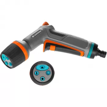 Pistola de limpieza Comfort ecoPulse, pistola pulverizadora gris/naranja