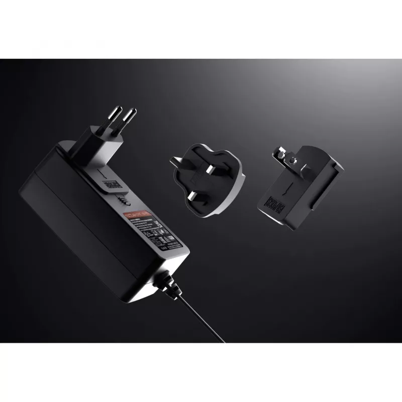 Noctua NV-PS1 fuente de alimentación, 115/230 V CA a 12 V CC, para ventiladores de 12 V, negro