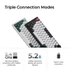 Teclado mecánico Keychron Q6 HE QMK con estabilizadores magnéticos Gateron Double‑Rail