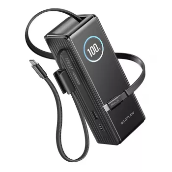 Batería externa ECOFLOW RAPID 25K con cable integrado