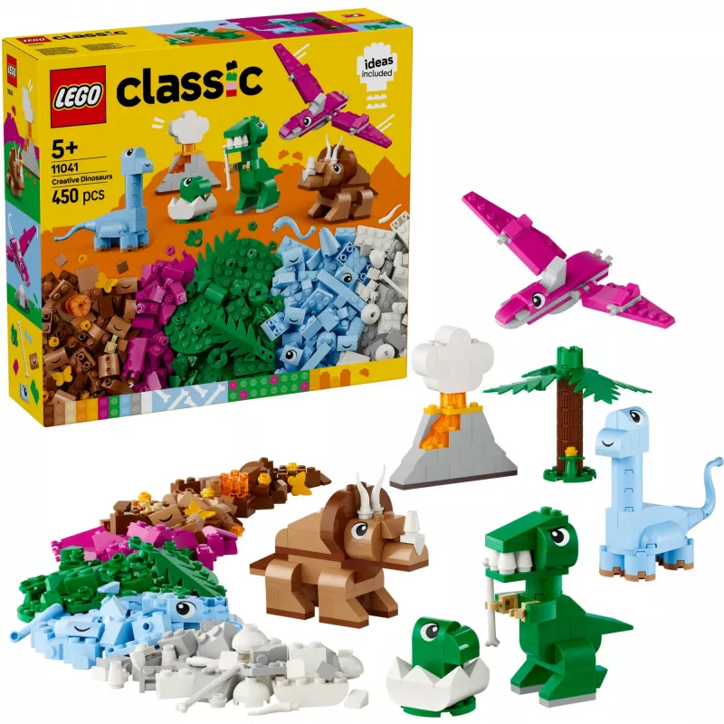 LEGO CLASSIC 11041 Dinosaurios creativos