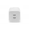 Cargador USB-C Digitus. 2 puertos. 65W GaN