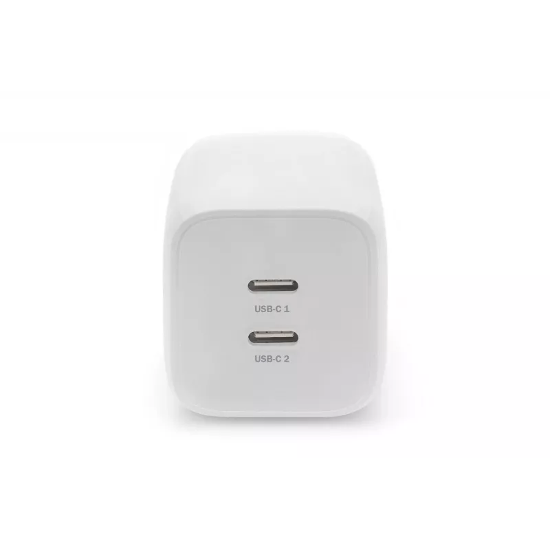 Cargador USB-C Digitus. 2 puertos. 65W GaN