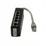 Synergy 21 S215232 - RJ45 - RJ45 - 0,15 m - Negro - Gris