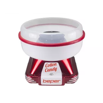 Máquina de algodón de azúcar Beper P101CUD250 250W, máquina de sobremesa compacta para casa y pequeños eventos