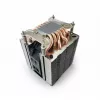 Disipador de aire Dynatron A49 Sistema de refrigeración de procesador Negro Plata 800–1800 rpm
