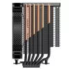 Disipador/radiador de procesador Jonsbo HX6250 14 cm negro 1 ud.