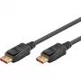 Cable DisplayPort 2.1, certificado, 16K @ 60Hz, 80 Gbit/s (negro, 1 metro, certificación VESA)