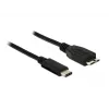 Cable USB DeLOCK 1 m USB 3.1 USB 3.2 Gen 2 USB C Micro-USB B negro