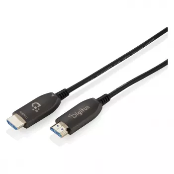 Cable de fibra híbrida HDMI AOC DIGITUS AK-330126-900-S, UHD 8K, 90 m