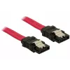 Cable SATA DeLOCK 84302 0,5 m Rojo