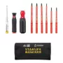 Juego de destornilladores STANLEY FMHT66426-0 10 uds. destornilladores aislados VDE