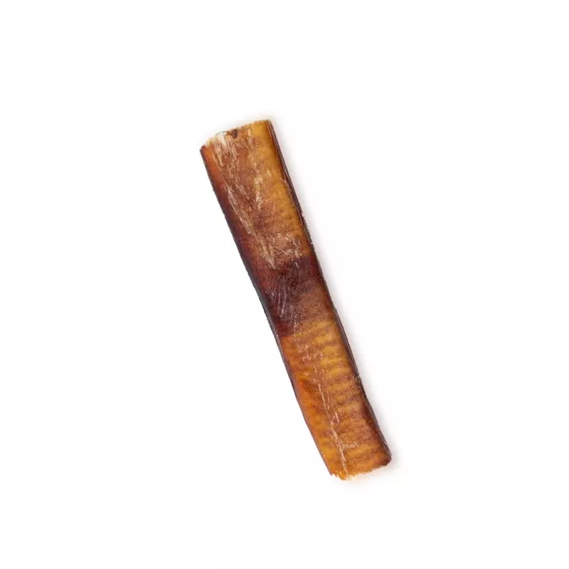Hueso masticable UNISZKI pene de ternera 12 cm unidad, snack masticable natural para perros