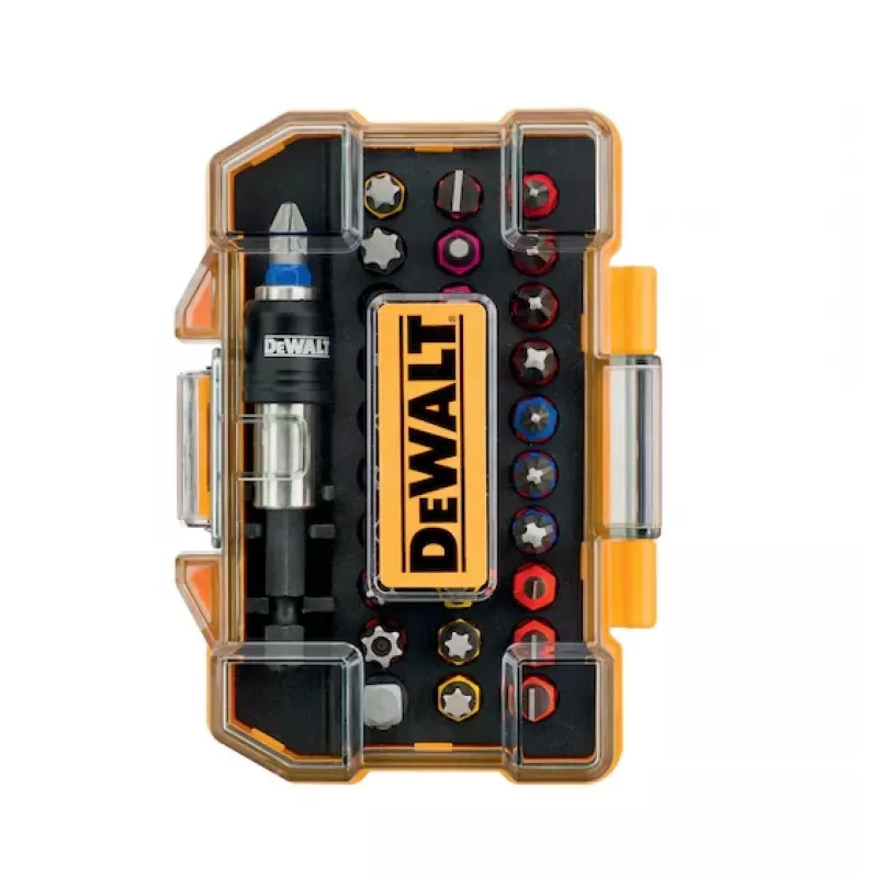 DeWalt DT7969-QZ juego de puntas de destornillador, 32 piezas, Tough Case
