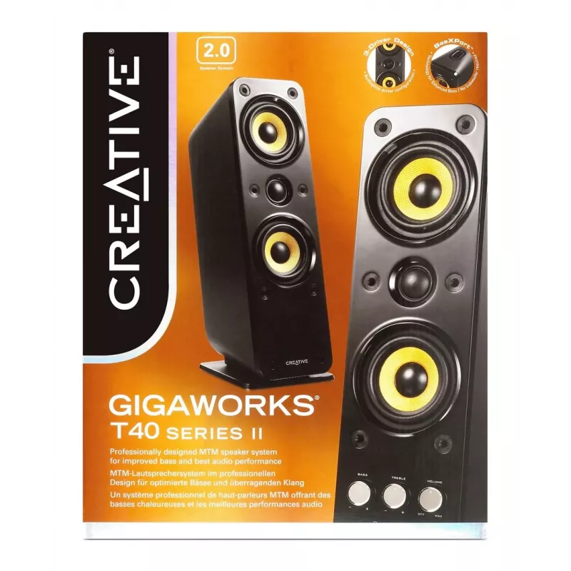 CREATIVE GigaWorks T40 Series II altavoces 2.0 de alta gama