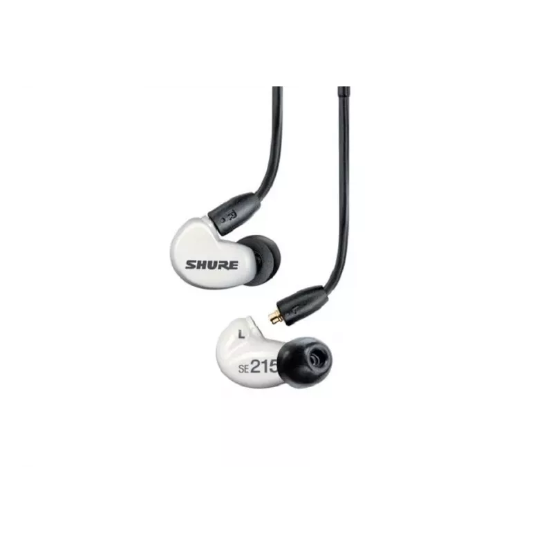 SE215DYWH+UNI-EFS - Auriculares in-ear AONIC215 con transductor único y cable de 3,5 mm (Blanco)