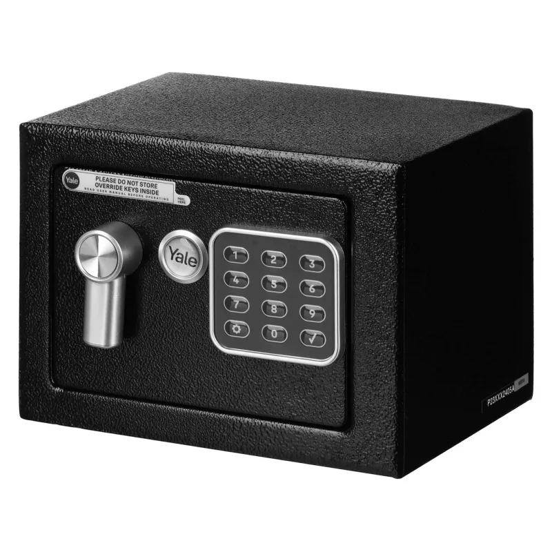 Yale YSV/170/DB2 caja fuerte de pie 3.8 l acero negro