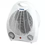 Calefactor eléctrico NOVEEN FH03 — 2000 W, 2 niveles de potencia, termostato regulable, blanco