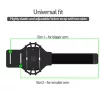 Brazalete deportivo Tellur A100 para smartphone, negro, ajustable, talla universal