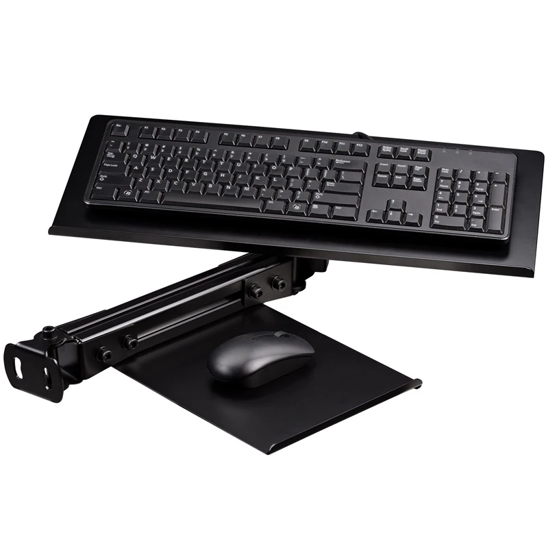 Bandeja para teclado y ratón Next Level Racing NLR-E019 Elite Black Edition – bandeja ajustable bajo la mesa para teclado y ratón