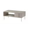 Banco / mesa TRESSE 110x60x40 cashmere mate