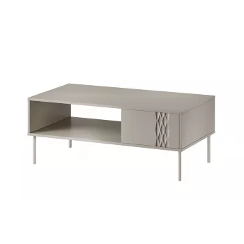 Banco / mesa TRESSE 110x60x40 cashmere mate