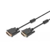 Cable de monitor ASSMANN DVI 2 m Dual Link M/M 2 núcleos de ferrita cable de conexión K8 bulk 24+1 (AK-320101-020-S)