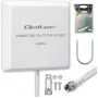 Antena 4G/5G LTE exterior QOLTEC 9 dBi con conector SMA y cable de 3 m
