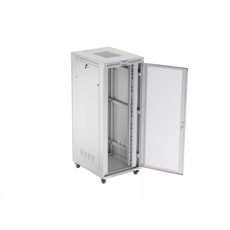 Carcasa rack de 19 pulgadas de pie LANBERG FF01-8042-23SL 42U, puertas perforadas