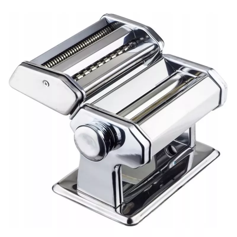 Máquina de pasta manual Maestro MR-1679 – acero inoxidable, amasador manual, desmontable, piezas intercambiables