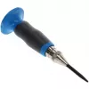 Gedore 101 8722880 granete automático con punta y protector de mano, 60–130 N, 130 mm, negro/azul