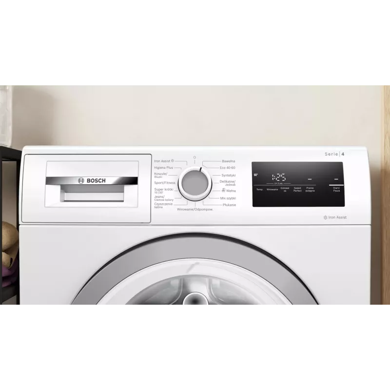 Lavadora de carga frontal Bosch WAN2813APL Series 4 8 kg 1400 rpm blanca