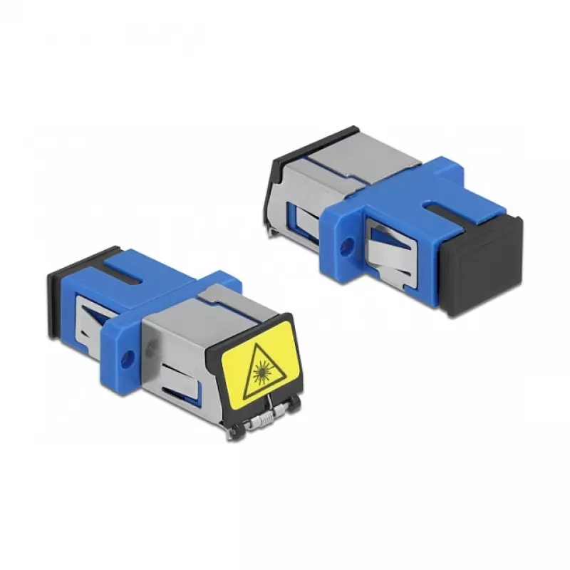 Acoplador de fibra óptica DeLOCK 86888 SC simplex hembra a SC simplex hembra azul