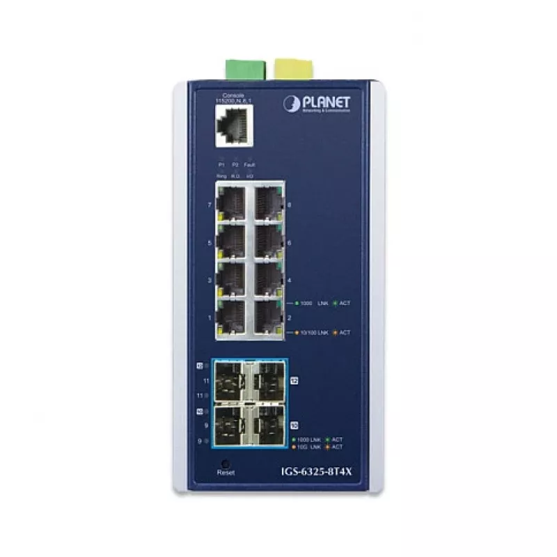 Planet IGS-6325-8T4X - Conmutador - L3 - gestionado