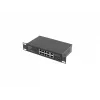 Switch no gestionado Lanberg RSFE-8P-2GE-120