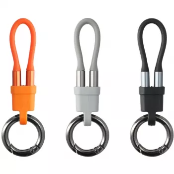 Llavero con cable USB-C 4smarts 541385 — 7,5 cm, colores surtidos, 30 uds.