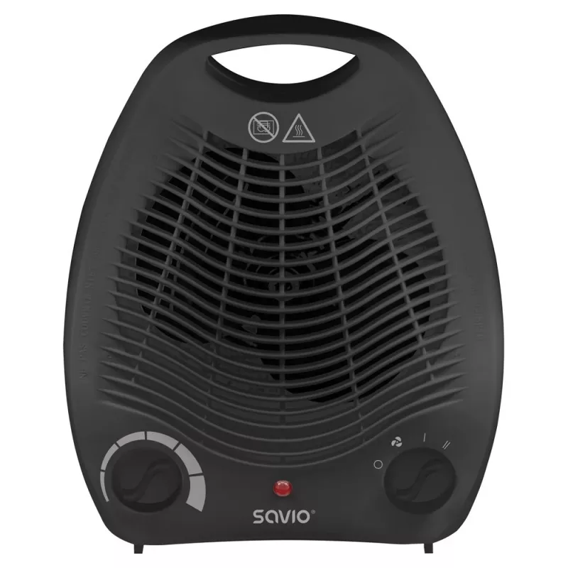 Ventilador doméstico Savio AD-02 B negro