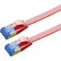 Cable de parcheo VALUE Cat.6A (clase EA) FTP, extraplano, rojo, 1,5 m (21.99.2124)